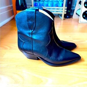 Isabel Marant Black Dewina Bootie Size 38